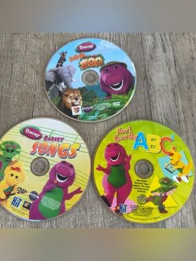 Lot Of 3 Barney DVD Movies